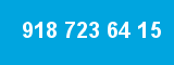 918 723 64 15 918 723 64 15